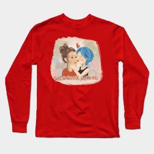 Blue is the warmest color Long Sleeve T-Shirt